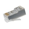 GBC 59.9600.20 - Φις δικτύου RJ45 FTP 8PIN Για CAT6 Καλώδιο 10 τμχ Βύσματα Onetrade